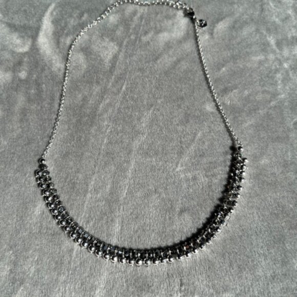 Retired Touchstone Crystal by Swarovski Full Swing Necklace NEW! - Picture 3 of 7